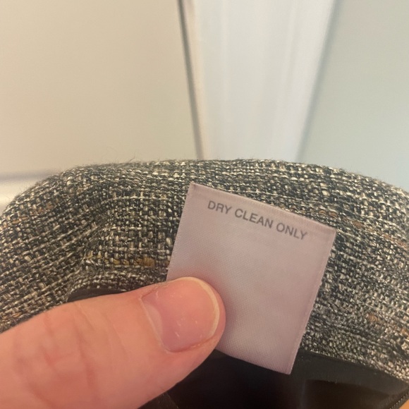 Classiques Entier Nordstrom Gray Tweed Skirt Size 8 - Picture 5 of 7